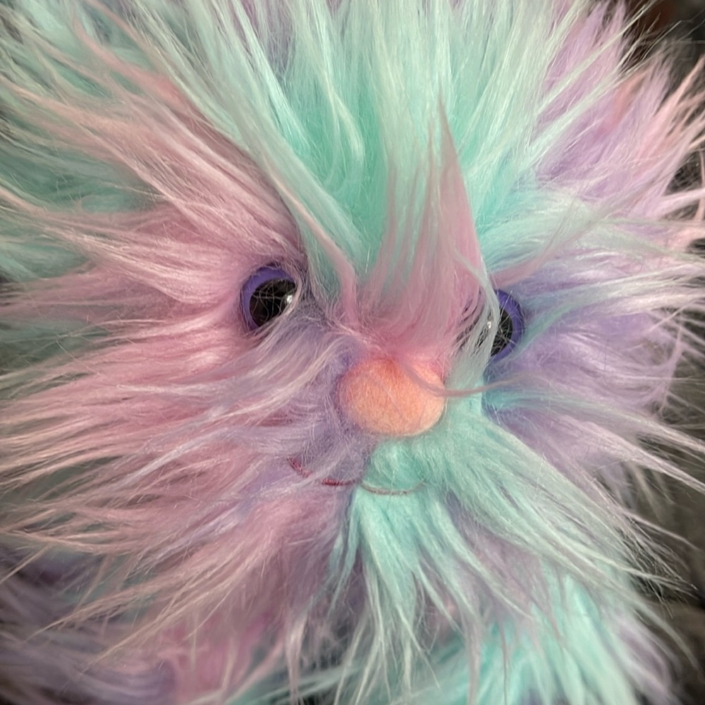 Build a Bear Pastel Fuzzy Bunny Rabbit 12".